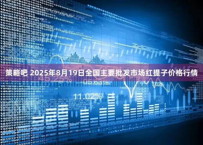 策略吧 2025年8月19日全国主要批发市场红提子价格行情