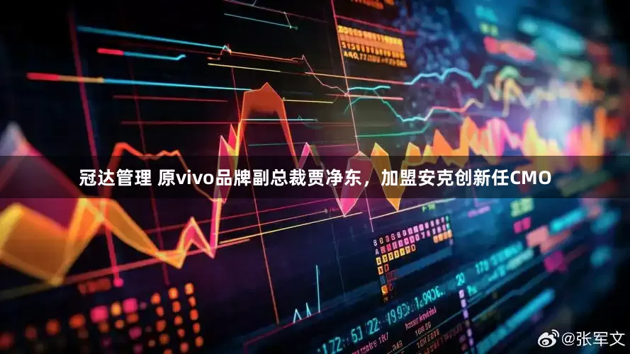 冠达管理 原vivo品牌副总裁贾净东，加盟安克创新任CMO